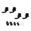 Ear Plugs for Sleeping Noise Cancelling, NRR 25 dB Reusable High Noise Reduction Earplugs, Flexible Silicone Soft Earplug with 12 Ear Tips in M / L