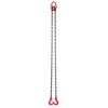 Chain Sling, 5/16 in x 10 ft Lifting Chains with 2 Leg Grab Hooks, Heavy Duty G80 Alloy Steel Lifting Sling, 7000LBS Capacity