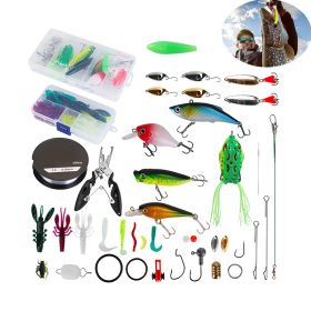 Fishing Accessory Kit Portable Fishing Lures Set for Use Outdoor