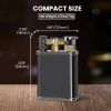 Vintage Trench Lighter, Permanent Match, Cool Pipe Lighter, Unique Metal Lighters, Antique Kerosene Lighters Fluid Refillable